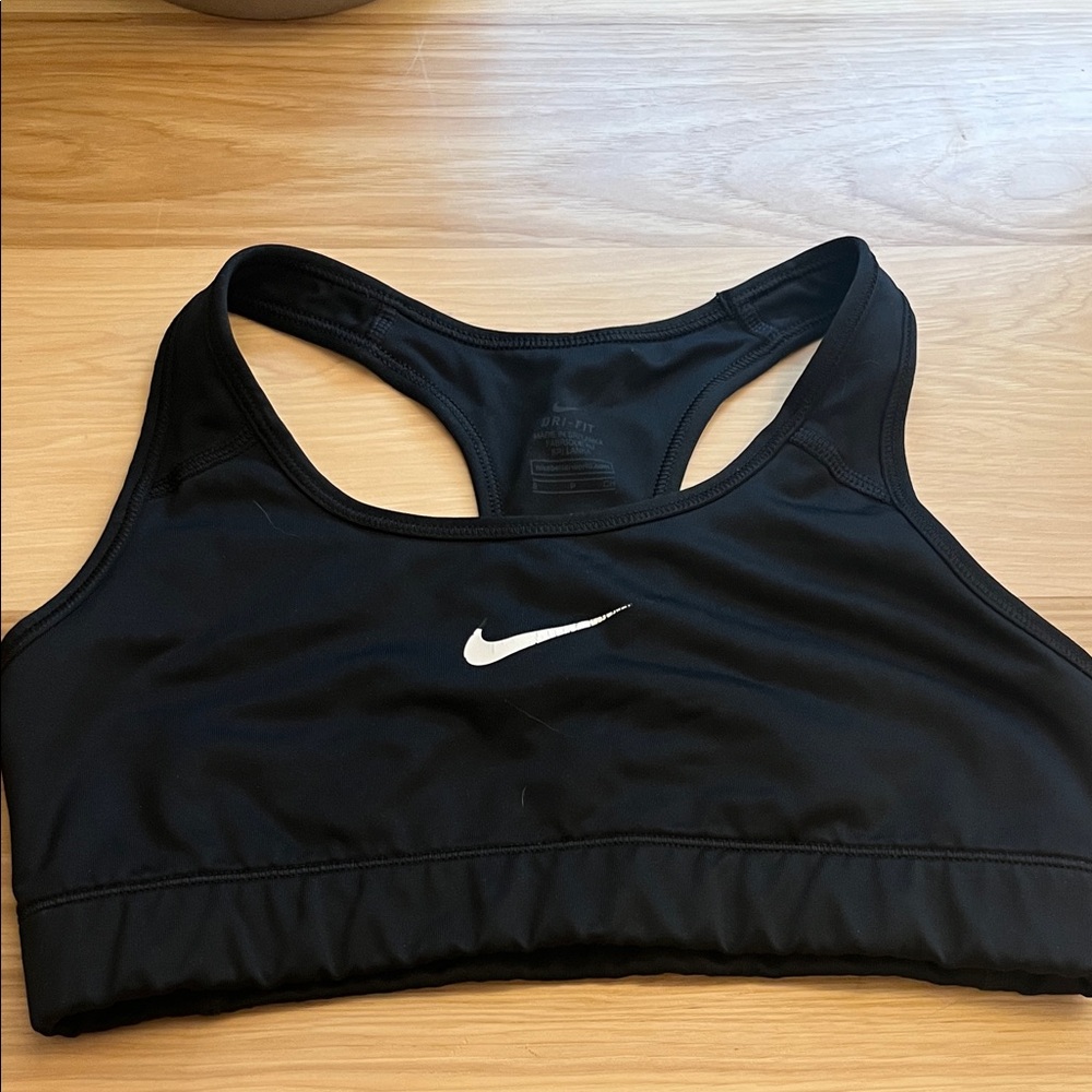Nike Women's Black Racerback Sports Bra
